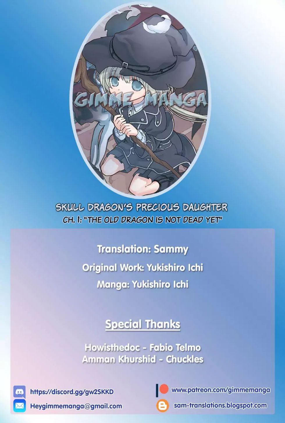 Skull Dragon's Precious Daughter Chapter 1 1